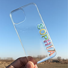 Name customized phone cases