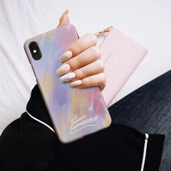 Creative sticker name customizable phone cases