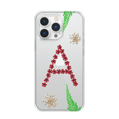 Customized name phone cases with flowers