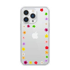 Colorful flowers phone case