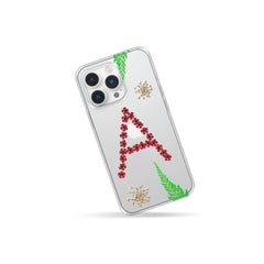 Customized name phone cases with flowers