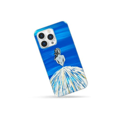 Stargazing Princess Hand-Painted Phone Case