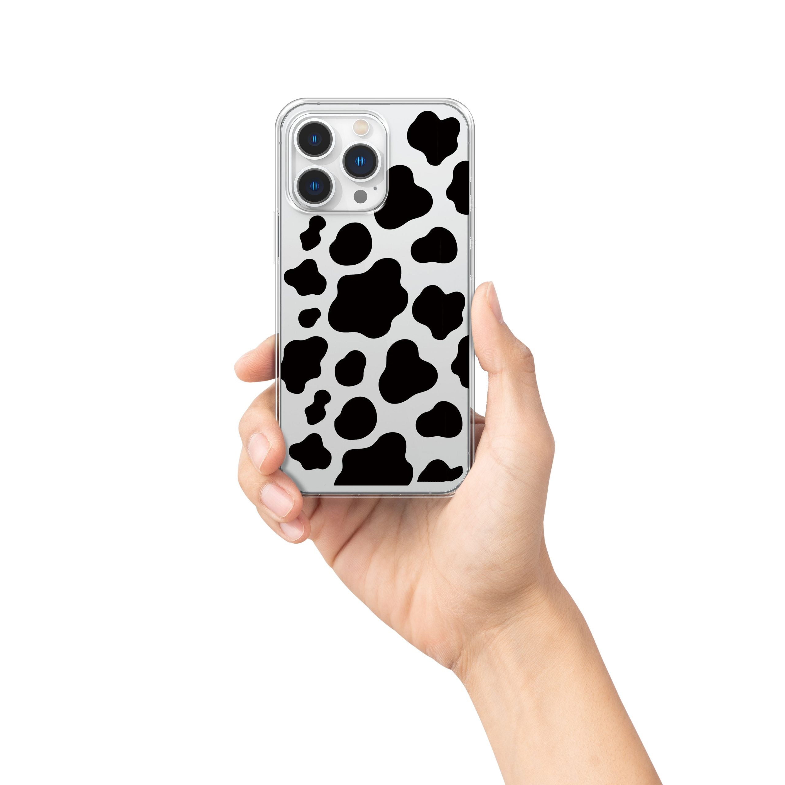 Handmade Cow Print Phone Case