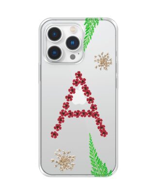 Customized name phone cases with flowers