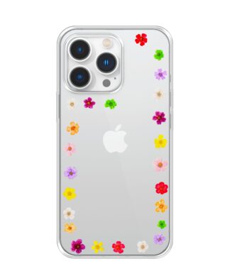 Colorful flowers phone case