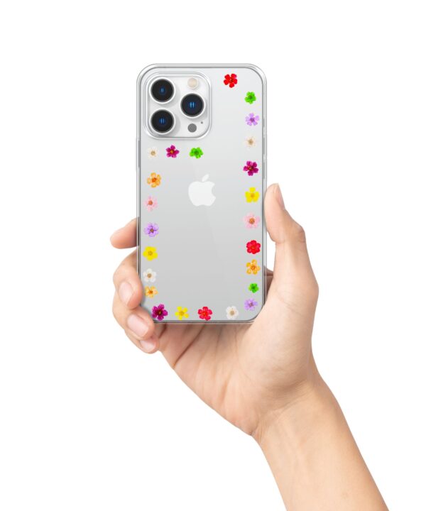 Colorful flowers phone case
